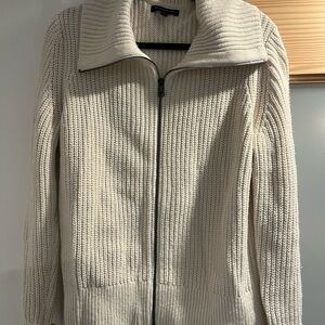 Banana Republic Size L cozy zip cardign